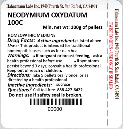 Neodymium Oxydatum 100C 100g - Neodymium Oxydatum 100C 100g